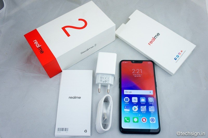 Mở hộp Realme 2: đậm cá tính, máy thiết kế đẹp