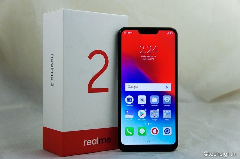 Mở hộp Realme 2: đậm cá tính, máy thiết kế đẹp