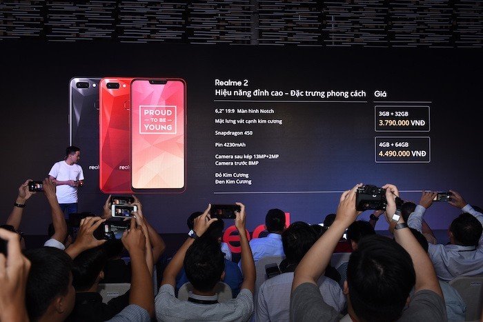 Realme 2 Series nhận được 6.000 lượt đăng ký đặt trước