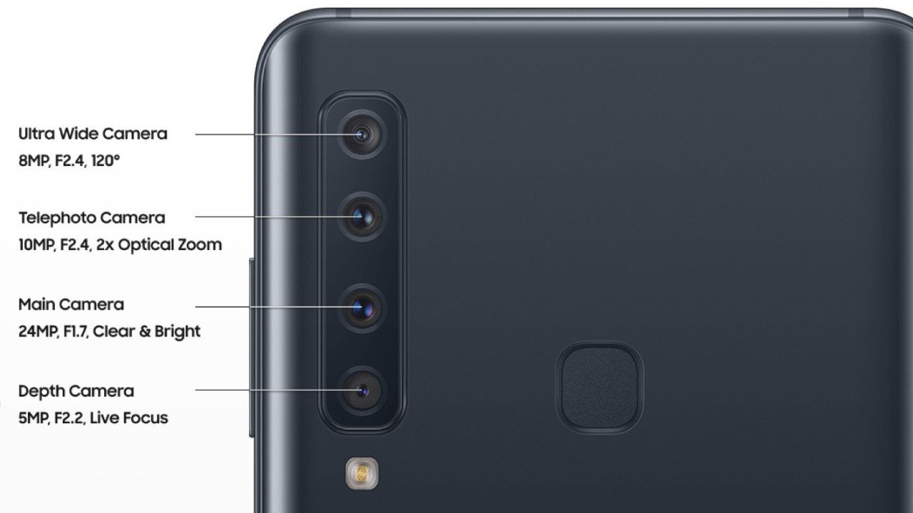 Samsung Galaxy A9 ra mắt với 4 camera sau đầu tiên trên thế giới