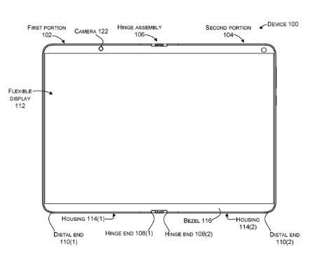 Xuất hiện thiết kế Surface Phone màn hình gập