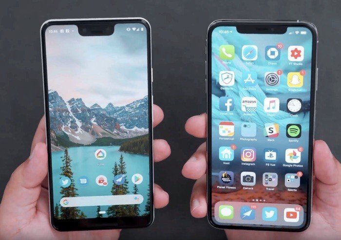 Tốc độ Google Pixel 3 XL thua kém iPhone Xs Max