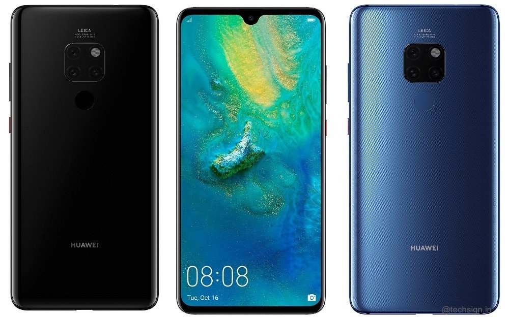 Huawei công bố bộ đôi Mate 20 và Mate 20 Pro