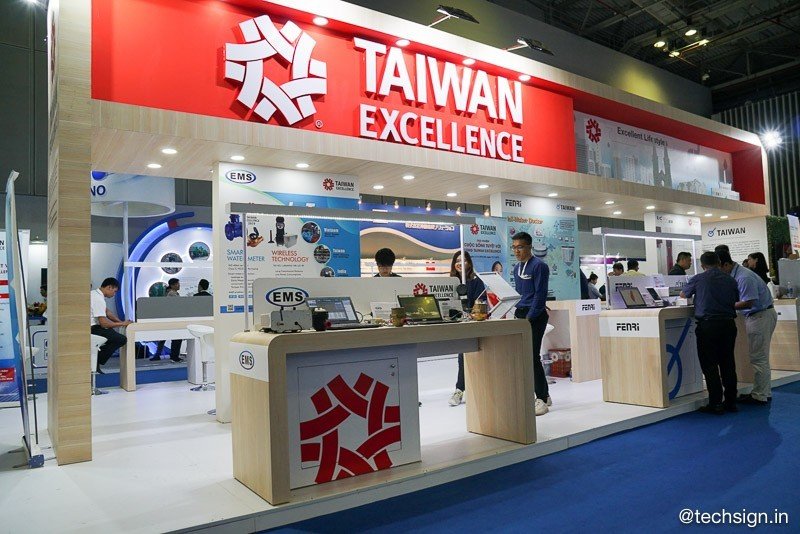 Gian hàng Taiwan Excellence tại triển lãm VietWater 2018