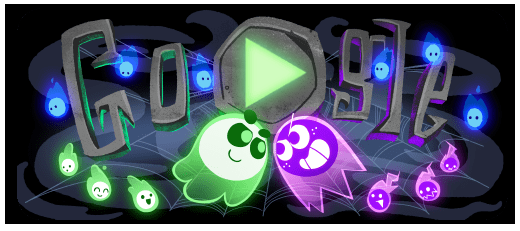 Google ra mắt game Doodle Halloween tương tác nhiều người chơi