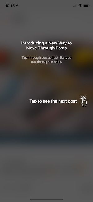 Instagram thay đổi cách hiển thị dòng thời gian theo hướng ngang