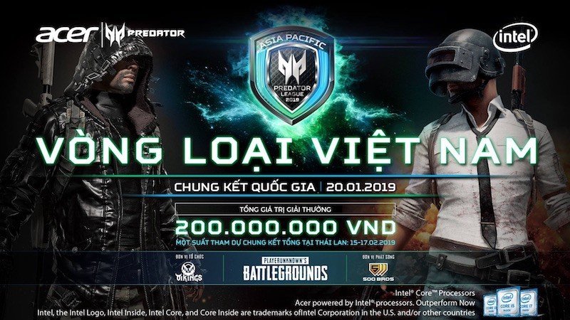 Predator League 2019, giải LAN PUBG cuối cùng năm nay chính thức khởi tranh