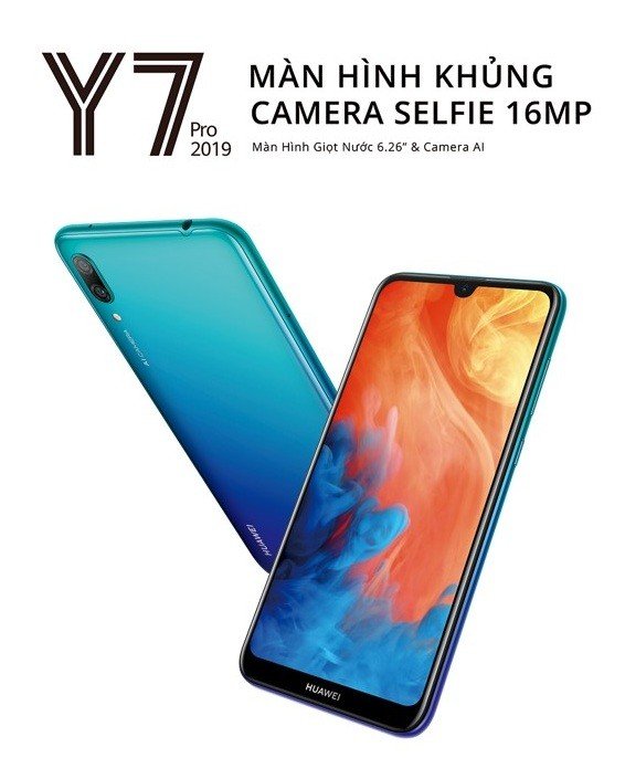 Ra mắt Huawei Y7 Pro 2019