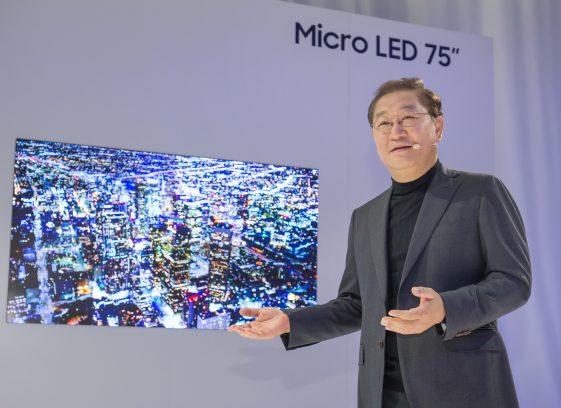 CES 2019: Samsung tiết lộ tương lai của màn hình công nghệ mô đun Micro LED