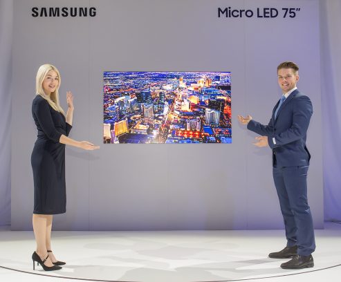 CES 2019: Samsung tiết lộ tương lai của màn hình công nghệ mô đun Micro LED