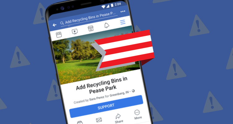 Facebook ra mắt tính năng kiến ​​nghị