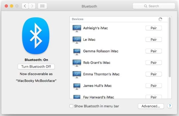 Hướng dẫn đổi tên Bluetooth cho Mac