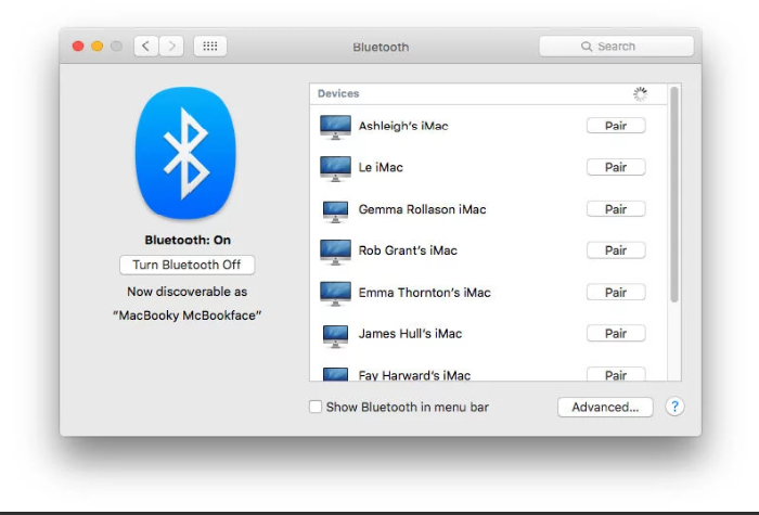 Hướng dẫn đổi tên Bluetooth cho máy Mac