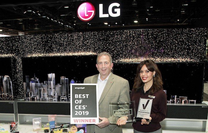 LG thắng hơn 140 giải thưởng tại CES 2019