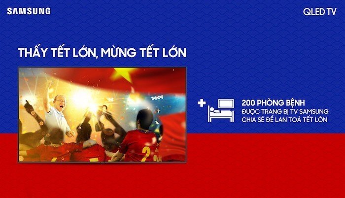 Samsung sẽ lắp đặt 200 Smart TV tại 4 bệnh viện