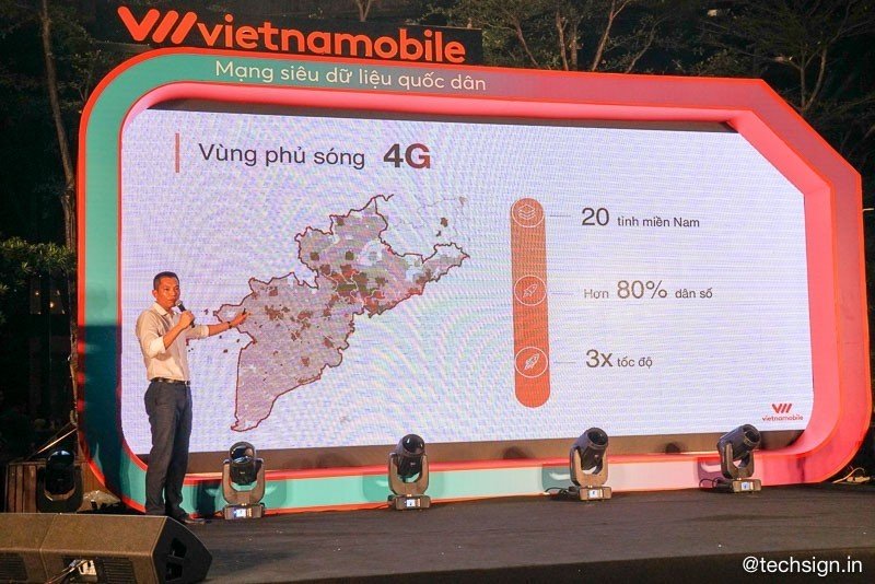 Vietnamobile hoàn thành nâng cấp mạng 4G UP cho khu vực miền Nam