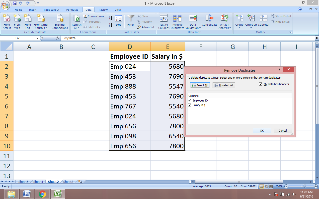 7 tính năng Excel hữu ích có thể bạn không biết