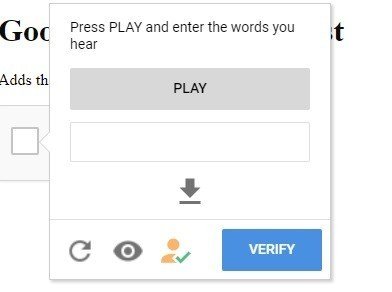 Cách vượt qua reCAPTCHA hình ảnh của Google