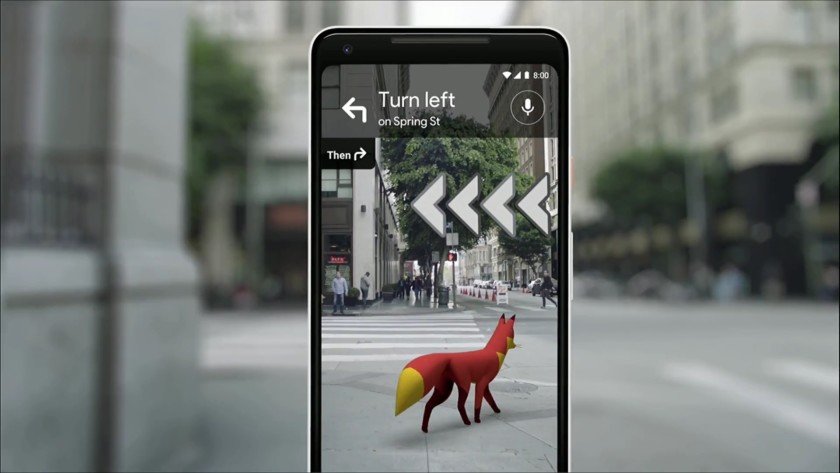 Google Maps bắt đầu thử nghiệm tính năng thực tế tăng cường
