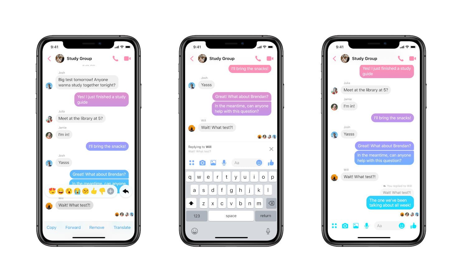 Facebook Messenger được bổ sung tính năng trích dẫn và trả lời tin nhắn