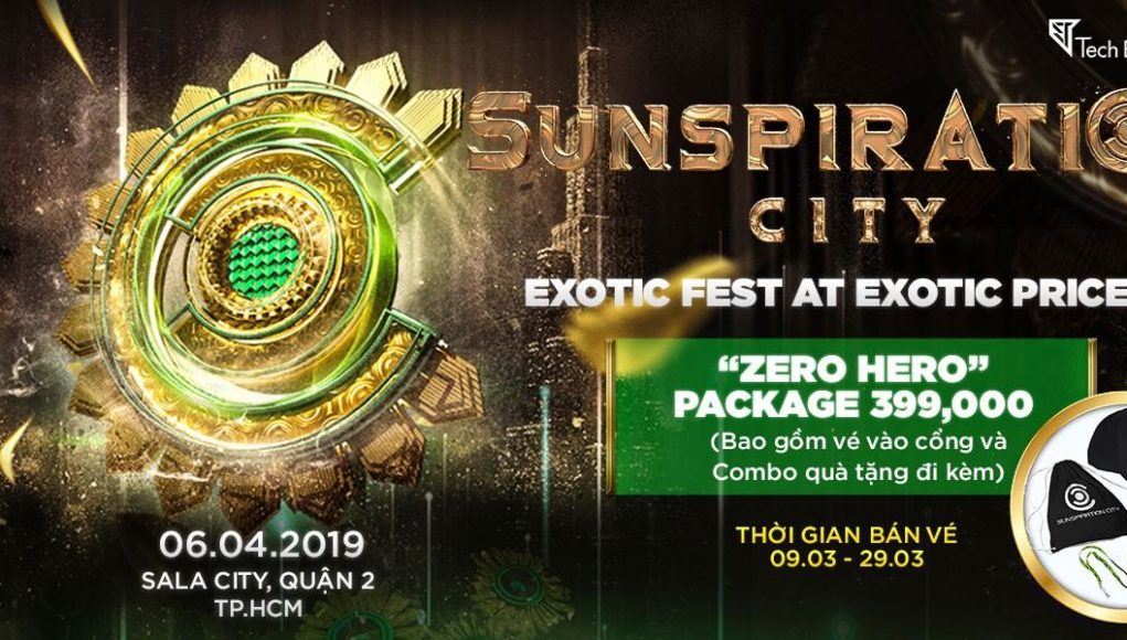 Sắp diễn ra lễ hội âm nhạc - văn hóa - công nghệ Sunspiration City Festival