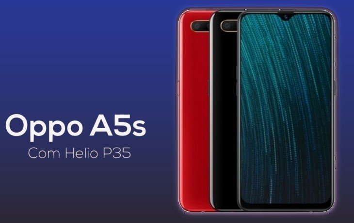 OPPO A5s: màn hình giọt nước và chip Helio P35 mạnh mẽ