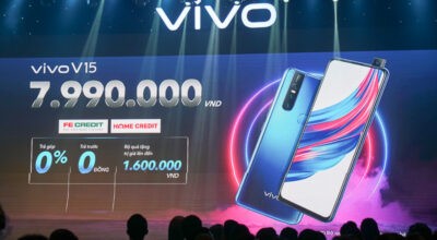 Vivo V15 ra mắt: camera selfie ‘tàng hình’đến 32 chấm