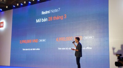 Xiaomi Redmi Note 7 ra mắt cùng 3 sản phẩm trong hệ sinh thái