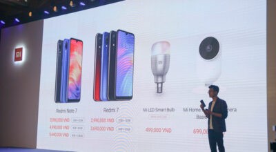 Xiaomi Redmi Note 7 ra mắt cùng 3 sản phẩm trong hệ sinh thái