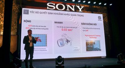 Sony A6400 ra mắt: lấy nét nhanh nhất thế giới, giá từ 23 triệu đồng