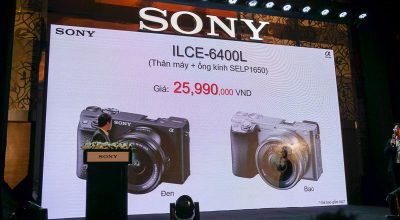 Sony A6400 ra mắt: lấy nét nhanh nhất thế giới, giá từ 23 triệu đồng