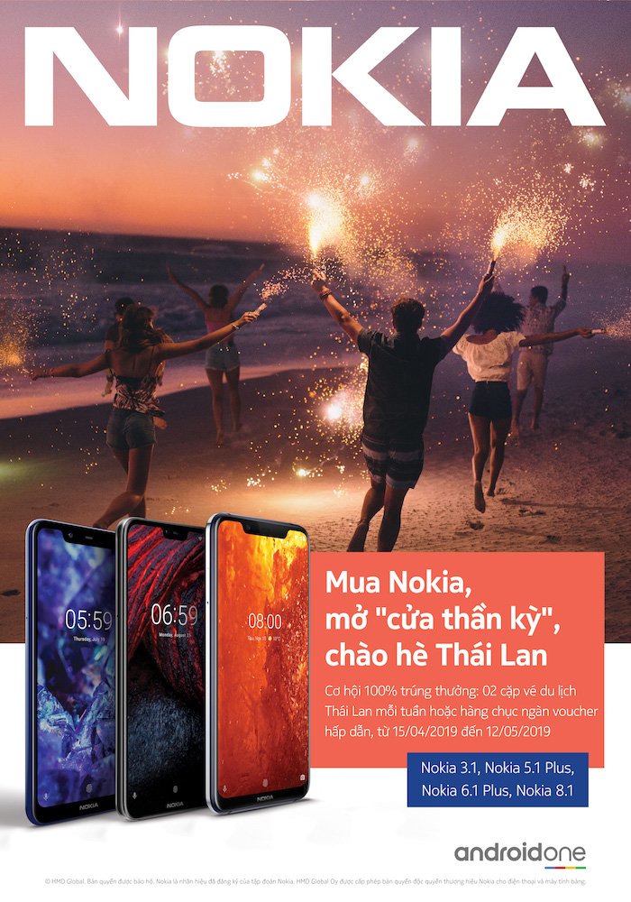 Nokia khởi động mùa hè với “Mở cửa thần kỳ, chào hè Thái Lan”