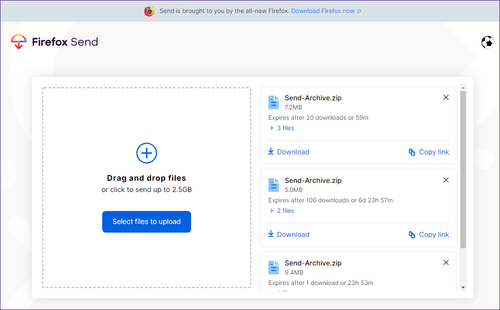 Những điều bạn nên biết về dịch vụ chia sẻ dữ liệu Firefox Send