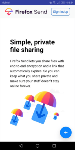 Những điều bạn nên biết về dịch vụ chia sẻ dữ liệu Firefox Send