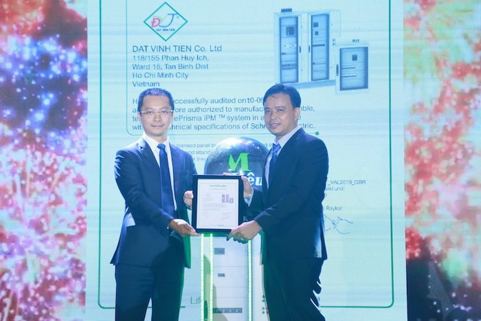 Đạt Vĩnh Tiến sản xuất tủ điện hạ thế Prisma iPM theo công nghệ Schneider Electric