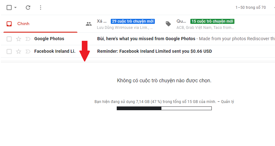 Dùng tính năng xem trước trong Gmail