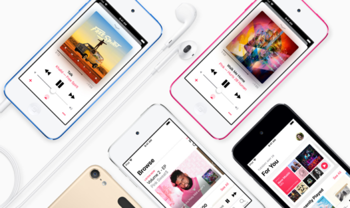 iPod Touch mới ra mắt với bộ vi xử lý và dung lượng được nâng cấp