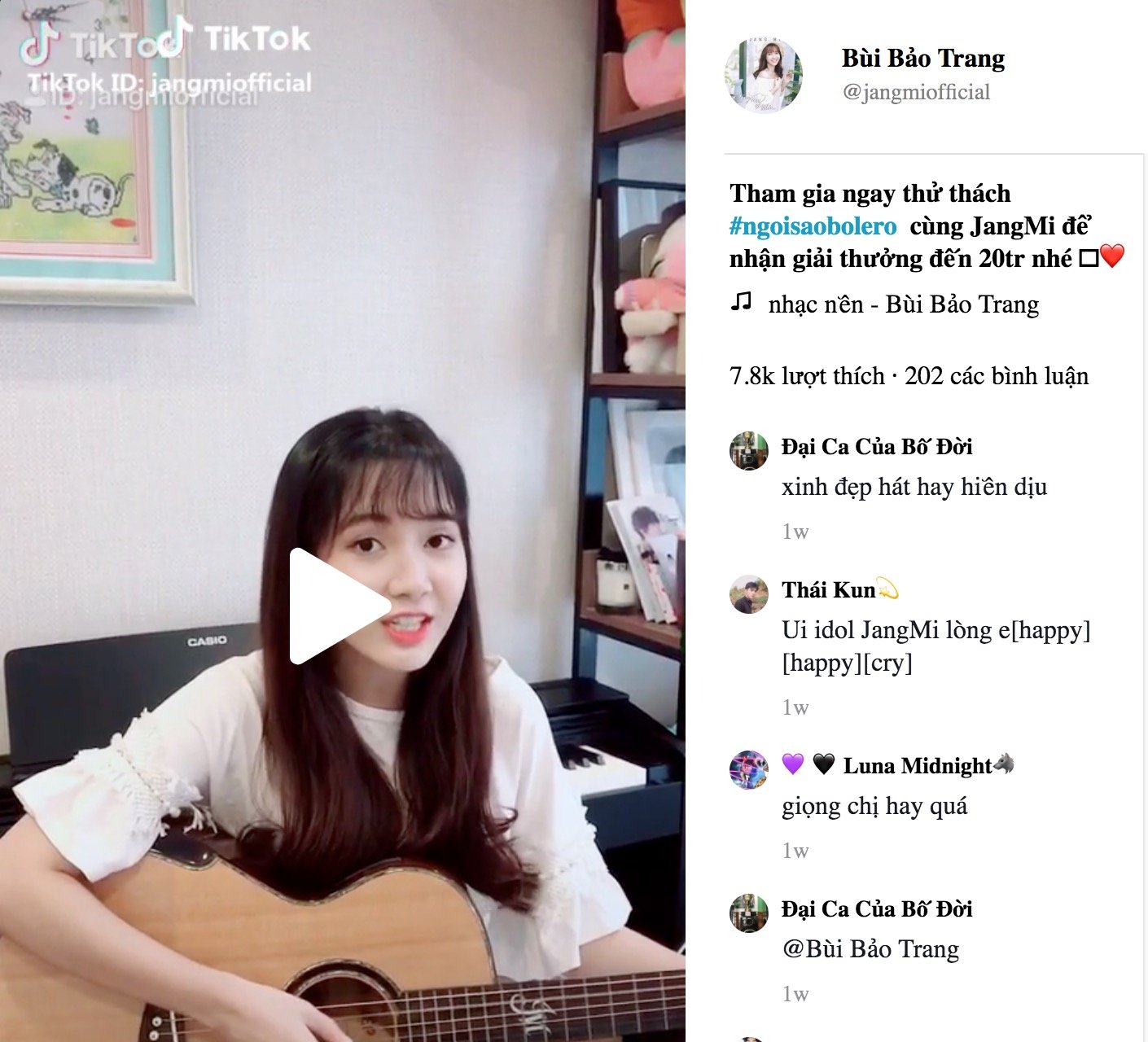 TikTok và VTVcab tổ chức cuộc thi 'Ngôi sao Bolero'