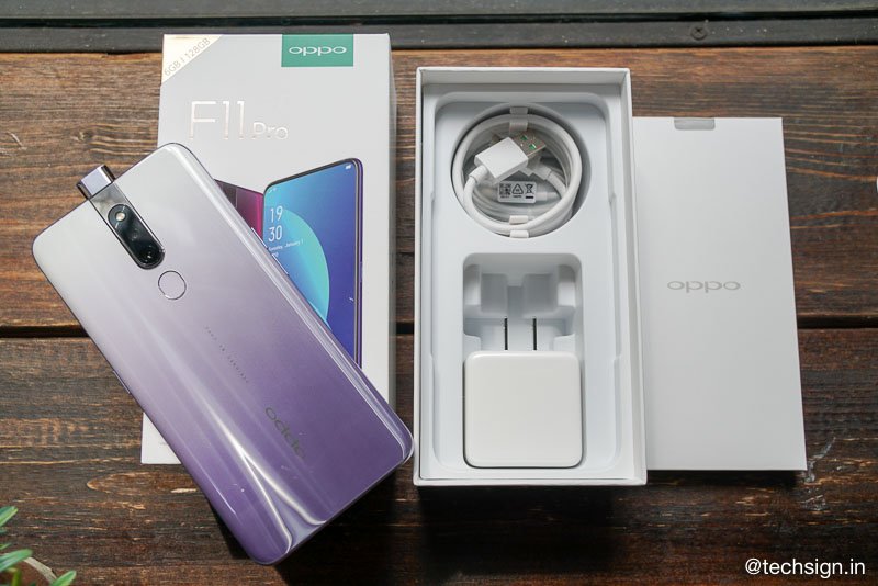 Trên tay OPPO F11 Pro xám tinh vân: màu đẹp, khả năng lưu trữ tăng