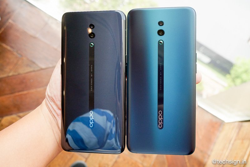 Trên tay OPPO Reno: Hai màu, không bám vân tay, camera pop-up rất riêng