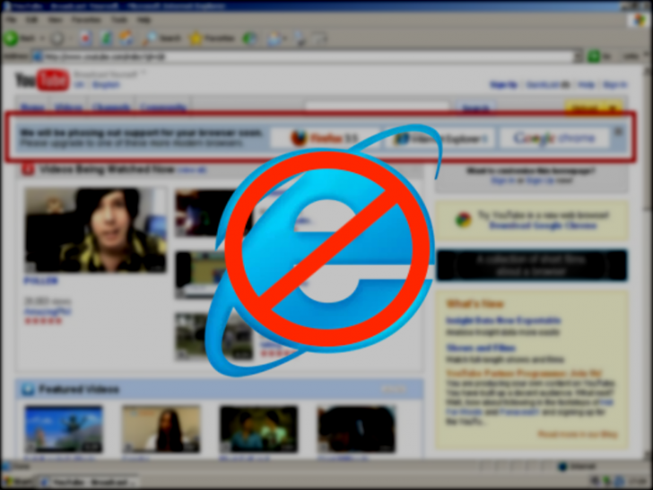 YouTube đã âm mưu khai tử Internet Explorer 6 như thế nào?