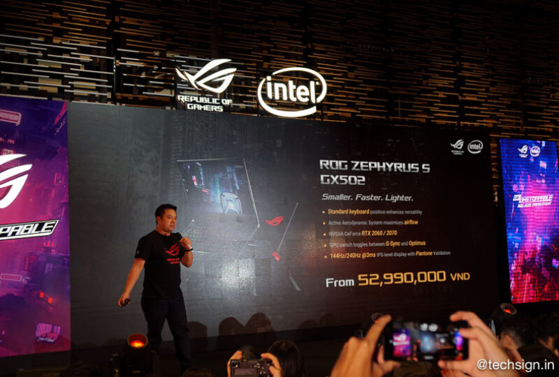 ASUS ROG tổ chức sự kiện Be Unstoppable công bố dải laptop gaming mới