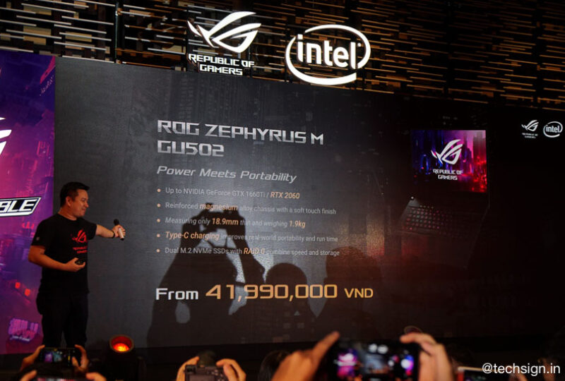 ASUS ROG tổ chức sự kiện Be Unstoppable công bố dải laptop gaming mới