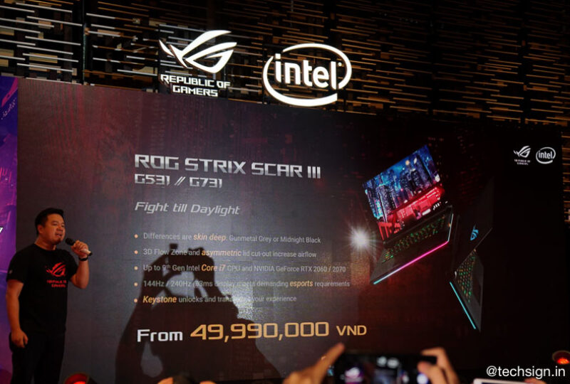 ASUS ROG tổ chức sự kiện Be Unstoppable công bố dải laptop gaming mới