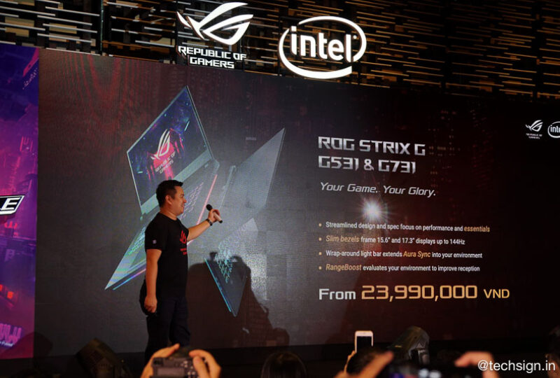 ASUS ROG tổ chức sự kiện Be Unstoppable công bố dải laptop gaming mới