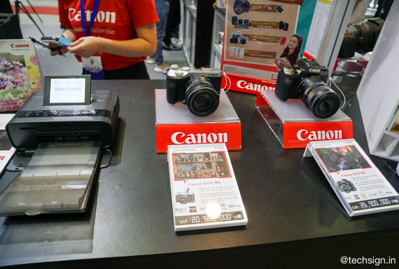 Canon ra mắt loạt máy in phun và laser màu tại triển lãm ICT COMM 2019