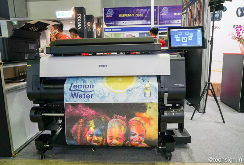 Canon ra mắt loạt máy in phun và laser màu tại triển lãm ICT COMM 2019