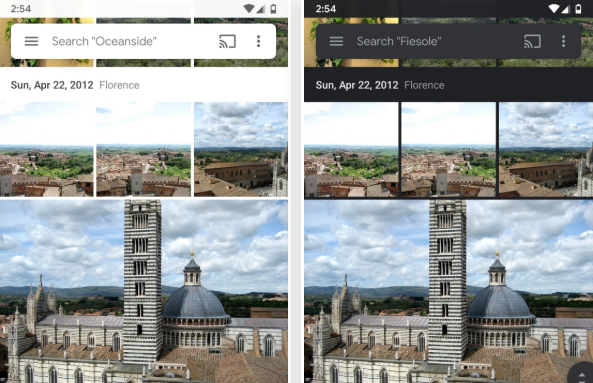 Bật Dark Mode trên ứng dụng Google Photos