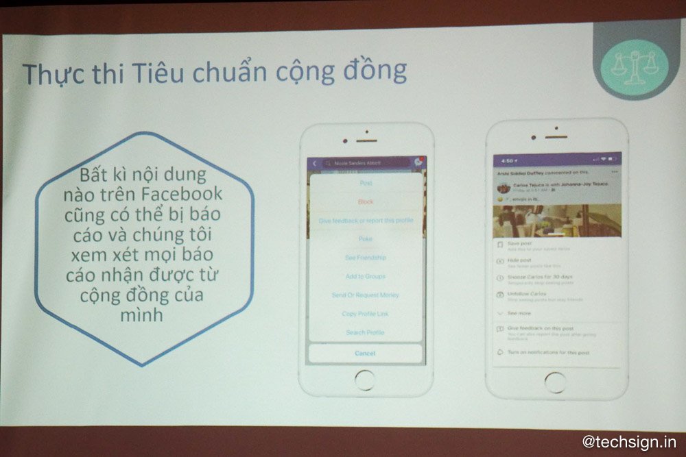 Facebook giải thích cặn kẽ hơn về tiêu chuẩn cộng đồng