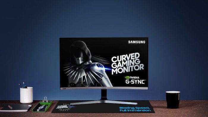 Samsung công bố màn hình cong CRG5 240Hz tương thích G-Sync